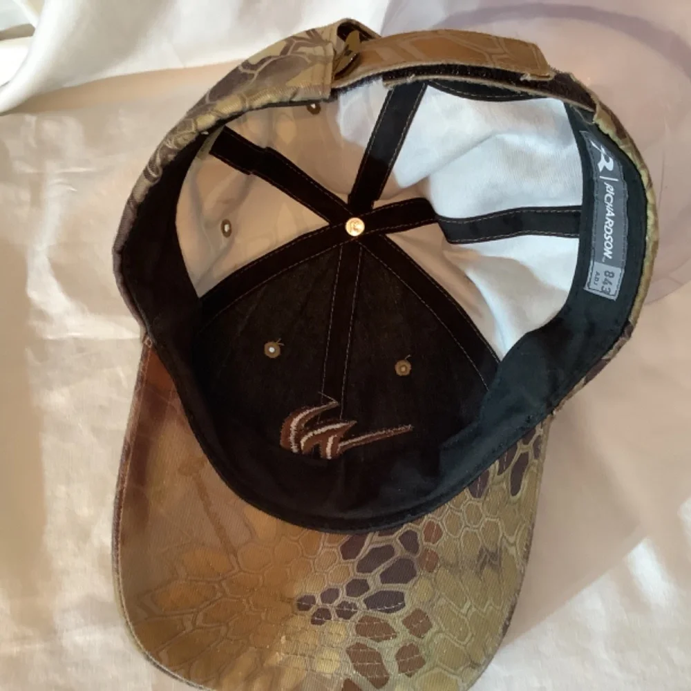 EUC Richardson‎ 843 adjustable camo cap hat adult